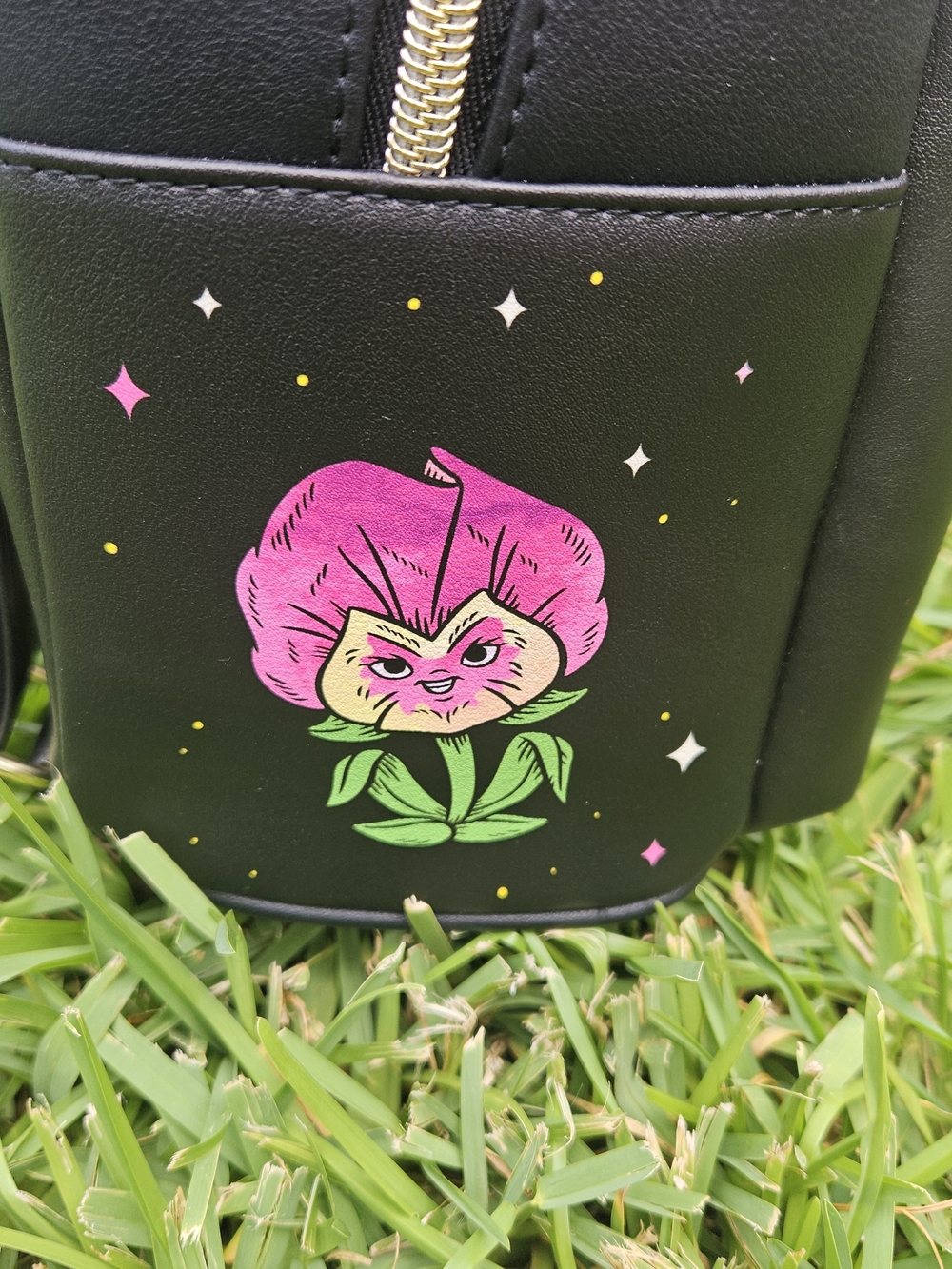 Loungefly Alice in Wonderland Black Mini Backpack - Picture 4 of 11